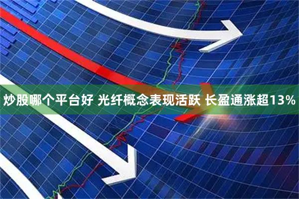 炒股哪个平台好 光纤概念表现活跃 长盈通涨超13%